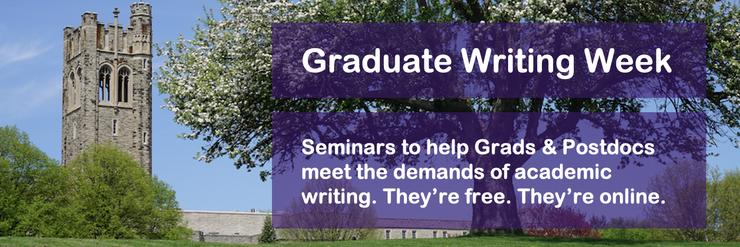 Graduate Writing Week